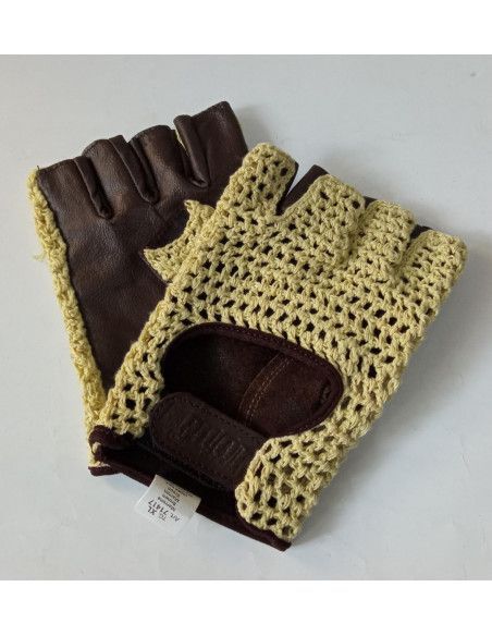 GUANTES DE CONDUCIR MARRON