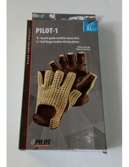 GUANTES DE CONDUCIR MARRON