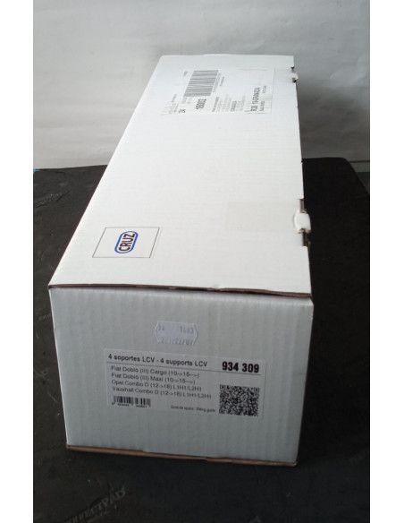 KIT DE BARRAS CRUZ FIAT DOBLO 10-22/OPEL COMBO 12-18 PARA 2 BARRAS