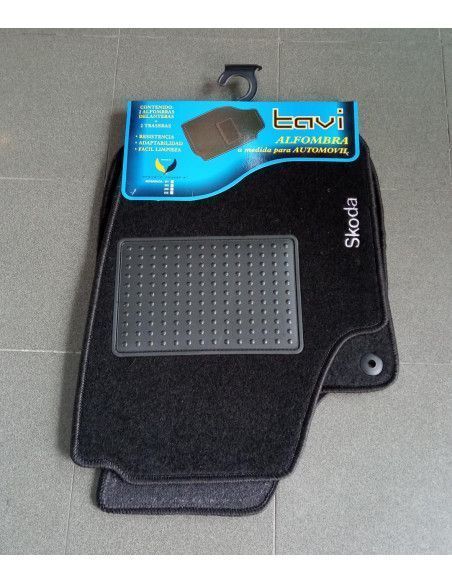 ALFOMBRAS SKODA FABIA II 07-14