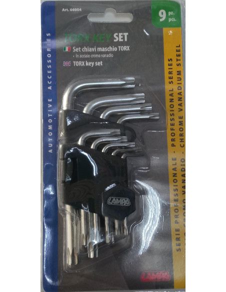LLAVES TORX 9 PIEZAS