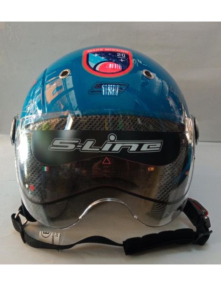 CASCO INFANTIL S-LINE SPACE BLUE