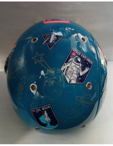 CASCO INFANTIL S-LINE SPACE BLUE