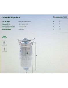 FILTRO COMBUSTIBLE SEAT... 2