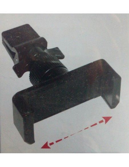 SOPORTE DE TELEFONO PARA REJILLA CON PINZA