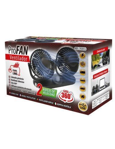 VENTILADOR DOBLE CONECTOR USB