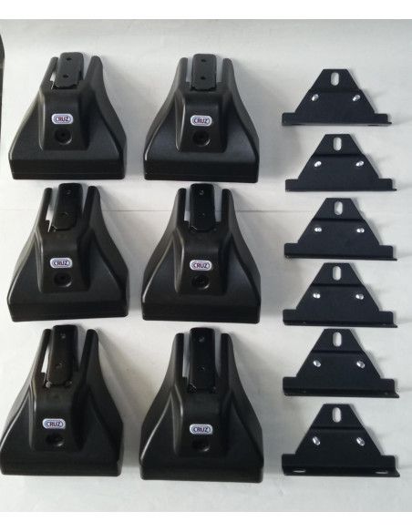 KIT BARRAS CRUZ VIVARO/TRAFIC 01-/PRIMASTAR/TALENTO/NV300 16- (H2) 3 BARRAS