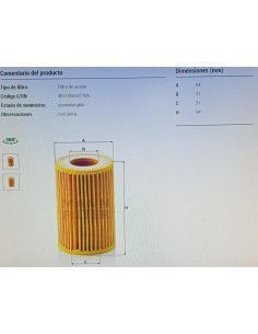 FILTRO ACEITE HONDA... 2