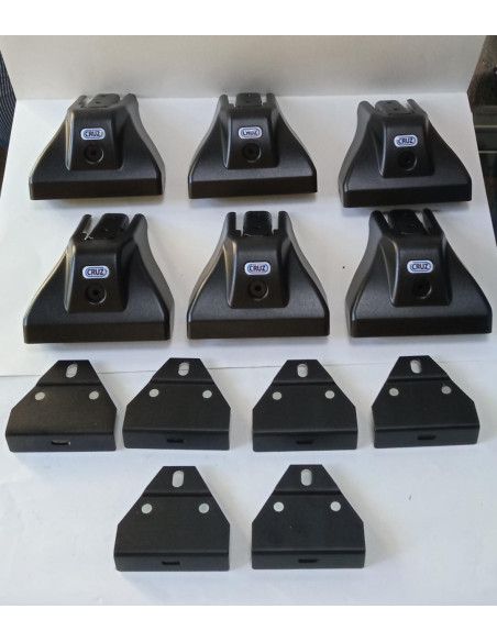 KIT BARRAS CRUZ OPEL VIVARO 14-19/RENAULT TRAFIC 14-/TALENTO 16-/NV300 16- H1 3 BARRAS