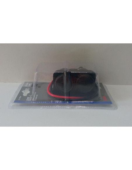 TOMA DOBLE 12/24V 15A IMPERMEABLE
