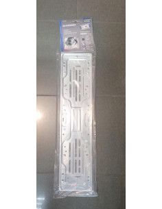 PORTA MATRICULA ALUMINIO LAMPA