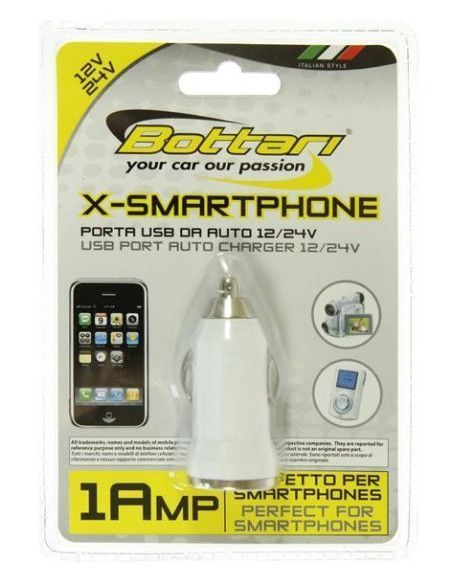 CARGADOR ENCENDEDOR USB 1 AMP BOTTARI