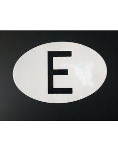 ADHESIVO E OVAL 17,5 X 11,5 CM