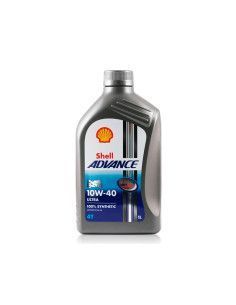 ACEITE SHELL 10W40 4T 1 L