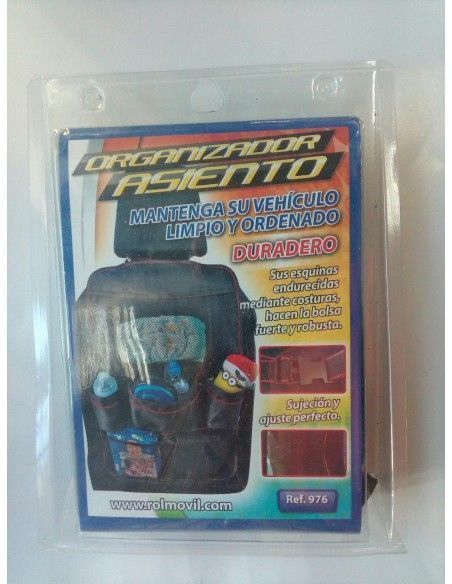 ORGANIZADOR DE RESPALDO ROLMOVIL