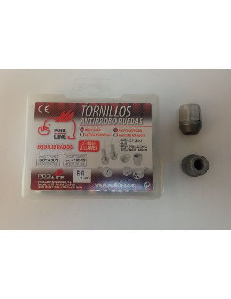 TUERCAS ANTIRROBO DE RUEDAS RA 5 TUERCAS PARA SUZUKI/LADA/SUBARU