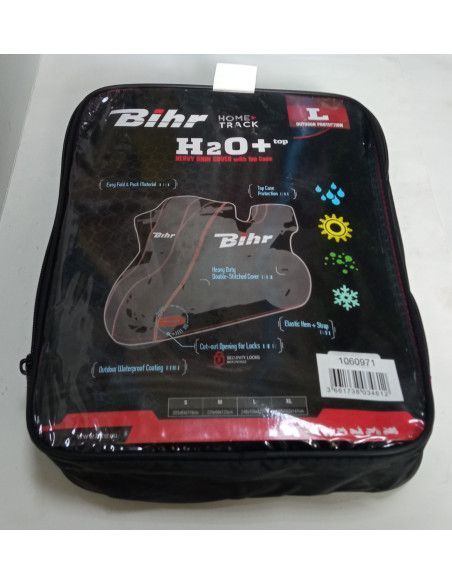 FUNDA CUBRE MOTO BIHR TALLA L