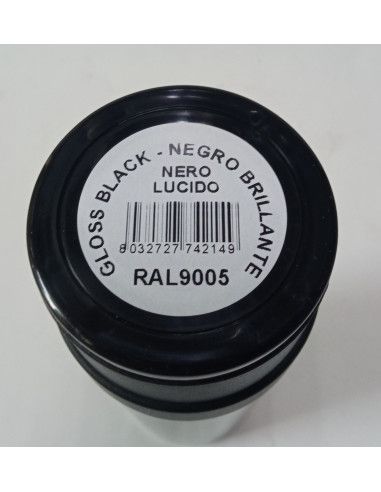 PINTURA EN SPRAY NEGRO BRILLO 400ML