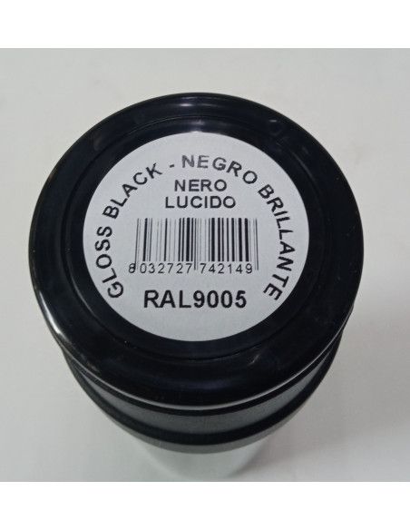 PINTURA EN SPRAY NEGRO BRILLO 400ML