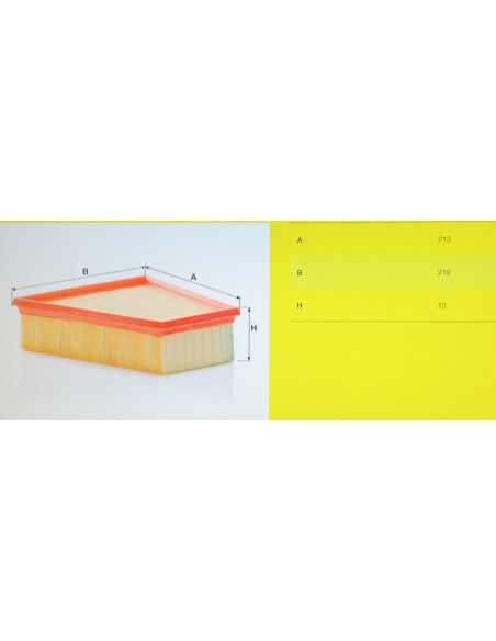 FILTRO DE AIRE SEAT CORDOBA II/IBIZA IV/V/SKODA FABIA I/II/VOLKSWAGEN POLO IV