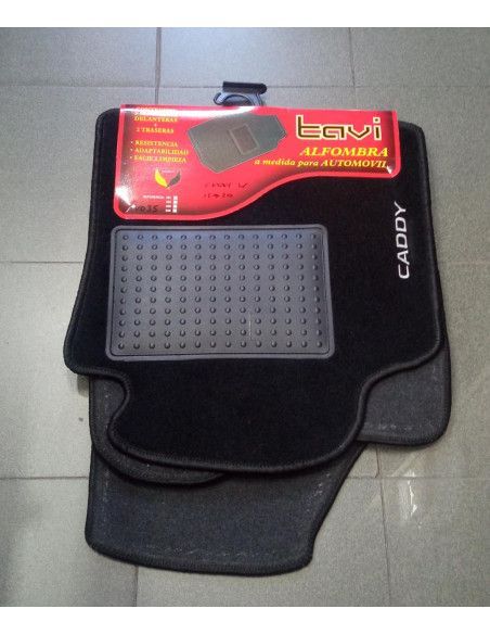 ALFOMBRAS VOLKSWAGEN CADDY IV 15-20 5 PLAZAS