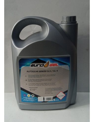 VALVULINA EUROGEL 80W90 GL4/GL5 5L