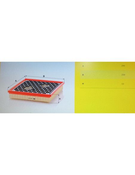 FILTRO DE AIRE OPEL INSIGNIA/CHEVROLET MALIBU/SAAB 9-5