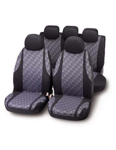 FUNDAS ASIENTOS BOTTARI JAQUARD GRIS