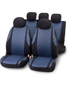 FUNDAS ASIENTOS JAQUARD AZUL