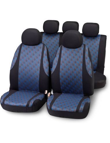 FUNDAS ASIENTOS JAQUARD AZUL