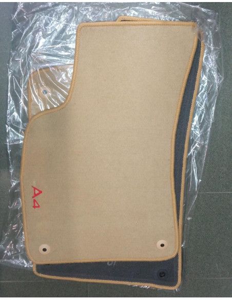 ALFOMBRAS AUDI A4 01-07 BEIGE