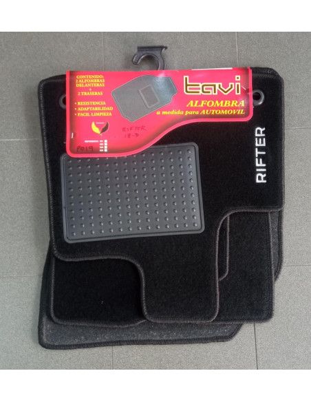 ALFOMBRAS PEUGEOT RIFTER 5 PLAZAS 18-