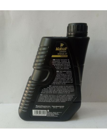 ACEITE MATRAX 10W40 4T 1L