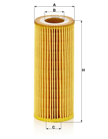 FILTRO DE ACEITE BMW SERIE 3/5/6/7/X3/X5/X6