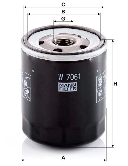 FILTRO DE ACEITE MAZDA 2/3/6/CX3/CX30/CX5/CX60/CX7