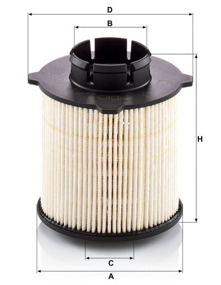 FILTRO DE COMBUSTIBLE OPEL ASTRA J/INSIGNIA/MERIVA B/ZAFIRA C