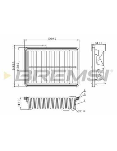 FILTRO AIRE HONDA HRV II/JAZZ IV1.3...