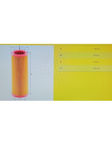 FILTRO DE AIRE FIAT DOBLO