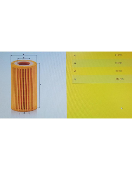 FILTRO DE ACEITE MERCEDES/DODGE/INFINITI/JEEP