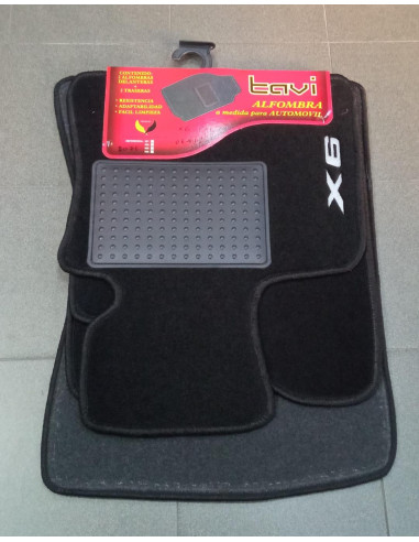 ALFOMBRAS BMW X6 E71/72 07-15