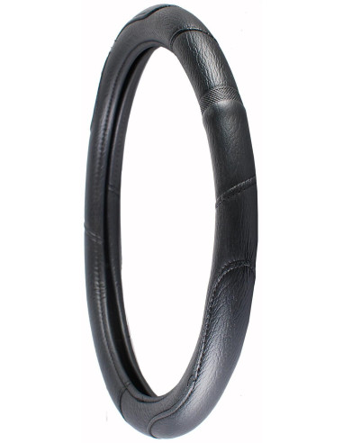 FUNDA DE VOLANTE POLIPIEL NEGRA 40 CM