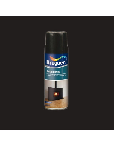 SPRAY DE PINTURA NEGRO MATE...