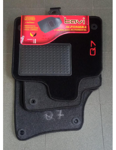 ALFOMBRAS AUDI Q7 4LB 06-15