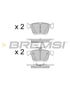 PASTILLAS DE FRENOS BREMSI...