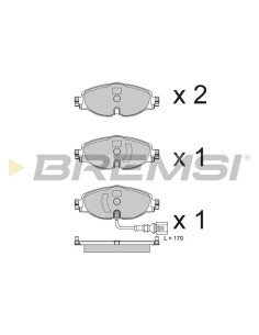 PASTILLAS DE FRENOS BREMSI...