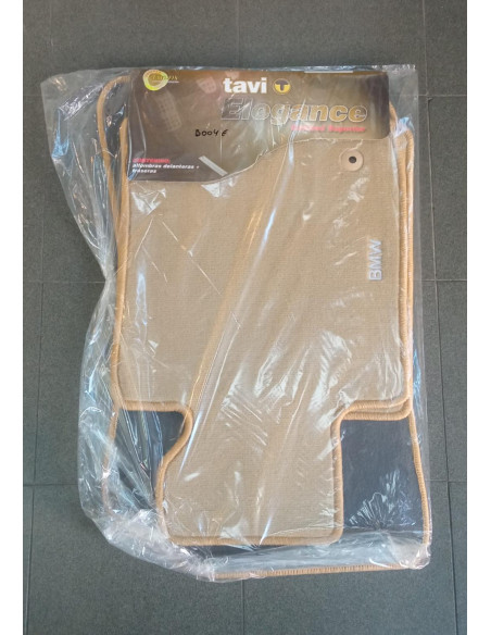 ALFOMBRAS BMW X1 09-15 BEIGE
