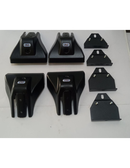 KIT BARRAS CRUZ FORD TRANSIT COURIER 23- SIN RAILING 2 BARRAS