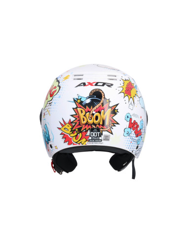 CASCO AXOR BOOM NEGRO