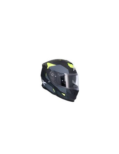CASCO AXOR DISCOVER ROUTE NEGRO/AMARILLO
